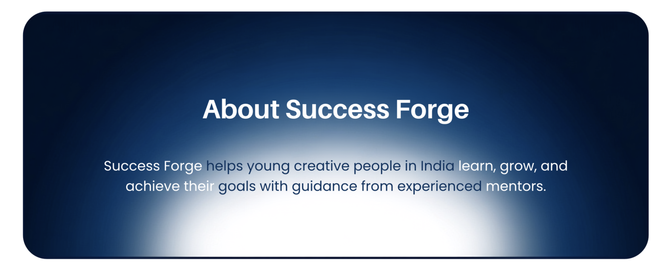 Success Forge Banner